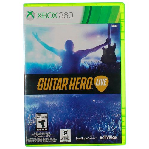 Игра для Xbox 360 Guitar Hero Live Bundle английский язык