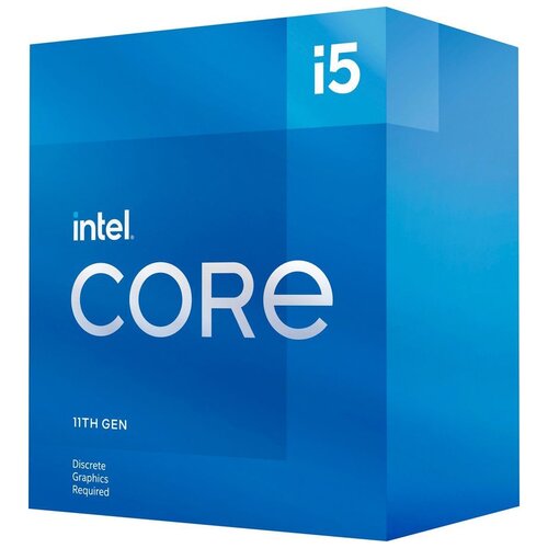 Процессор Intel Core i511400F, 2.6ГГц, Turbo 4.4ГГц), 6ядерный, L3 12МБ, LGA1200, BOX