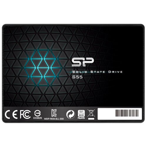 Твердотельный накопитель Silicon Power Slim S55 240 GB SP240GBSS3S55S25