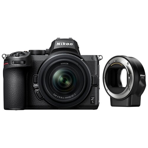 Фотоаппарат Nikon Z5 Kit черный Z 2450mm f463  переходник FTZ