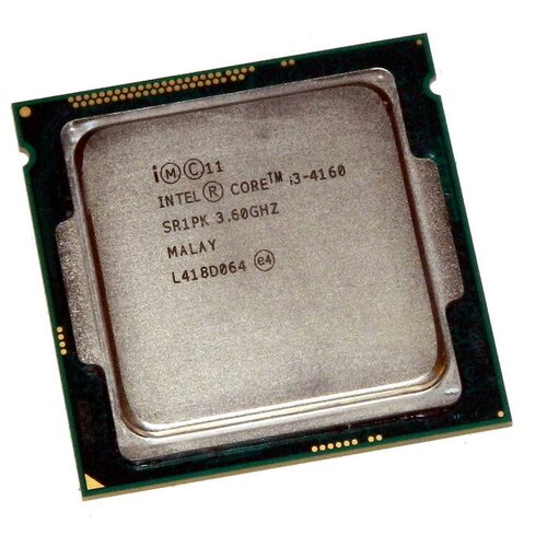 Процессор Intel Core i34160 3600Mhz сокет 1150 2 ядра 4 потока