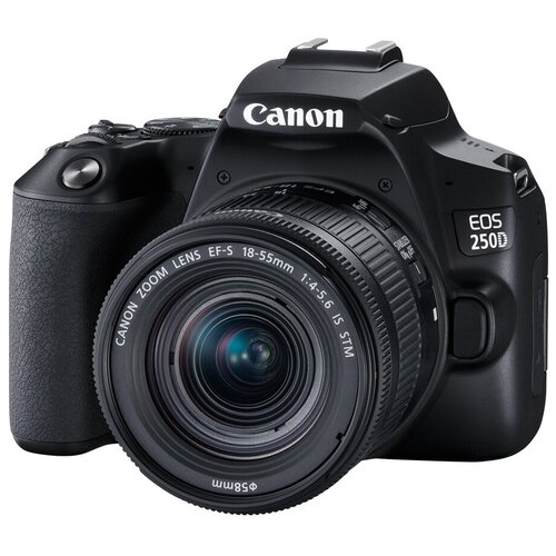 Фотоаппарат Canon EOS 250D Kit черный EFS 1855mm f456 IS STM