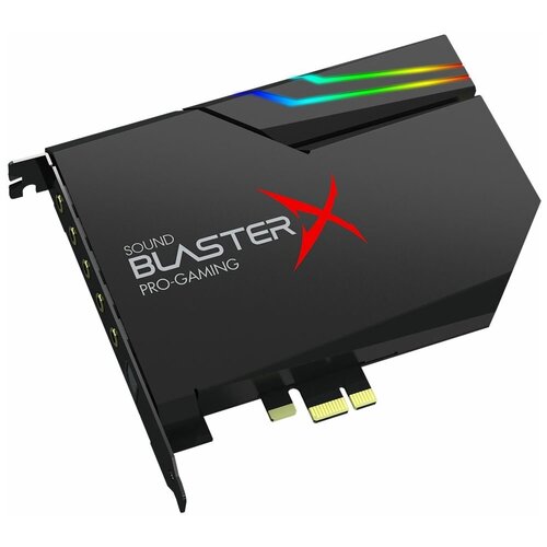 Creative Sound BlasterX AE5 PLUS black внутренняя звуковая карта