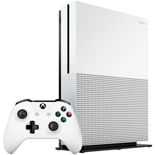 Игровая приставка Microsoft Xbox One S 1000 ГБ HDD белый