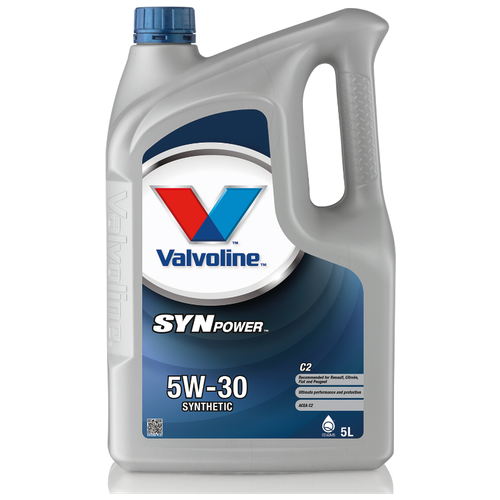 Моторное масло VALVOLINE SYNPOWER C2 5W30 5л. 891085