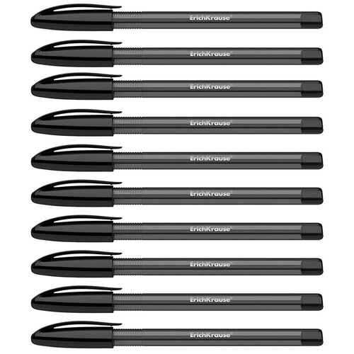 Ручка шариковая ErichKrause U108 Original Stick 1.0, Ultra Glide Technology, черная, 10 шт.