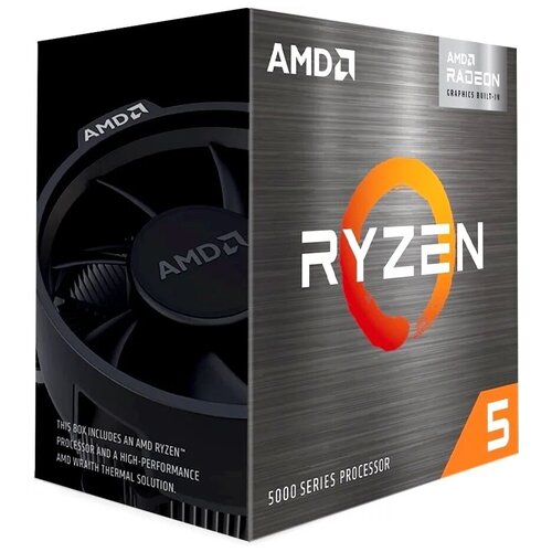 Процессор RYZEN 5 5600G BOX with Wraith Stealth Cooler 100100000252BOX 313414