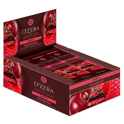 Шоколад ОZera DarkRed berries 40г15шт