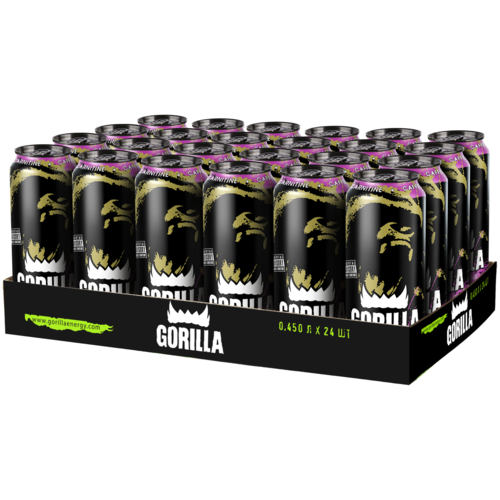 Энергетический напиток Gorilla California 045 л 24 шт