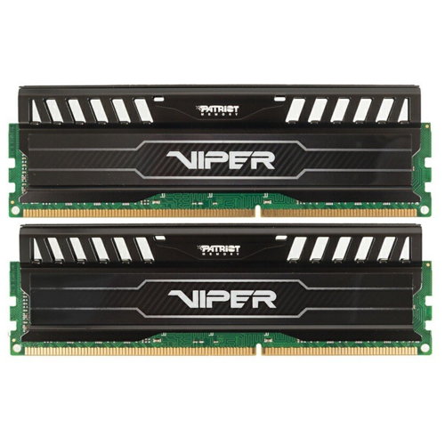 Оперативная память Patriot Memory VIPER 3 16GB 8GBx2 DDR3 1600MHz DIMM 240pin CL9 PV316G160C9K