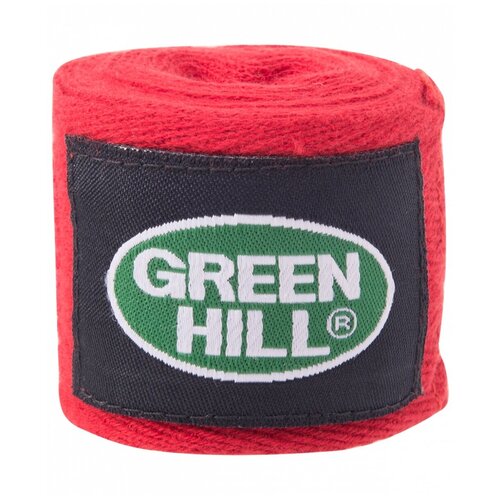 Кистевые бинты Green hill BC6235a 25 м красный