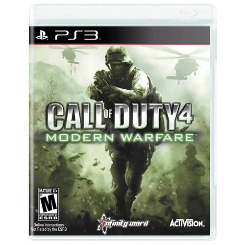 Игра для PlayStation 3 Call of Duty Modern Warfare полностью на русском языке