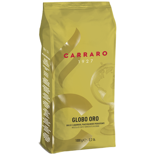 Кофе в зернах Carraro Globo Oro 1кг