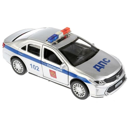 Машина металлическая Toyota Camry Полиция 12 см, светзвукоткрыв.двери и багажник Технопарк CAMRYPSL