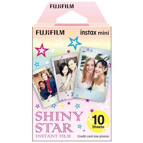 Fujifilm Colorfilm Shiny Star 101PK для Instax mini 87S2550S90  Polaroid 300 Instant 16404193