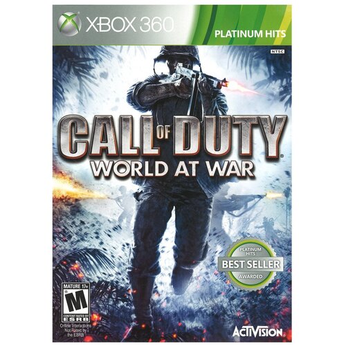 Игра для Xbox 360 Call of Duty World at War английский язык