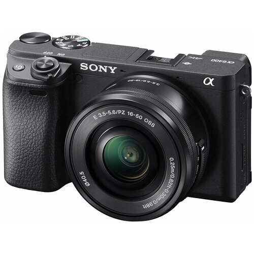 Фотоаппарат Sony Alpha ILCE6400 Kit черный E PZ 1650mm F3556 OSS