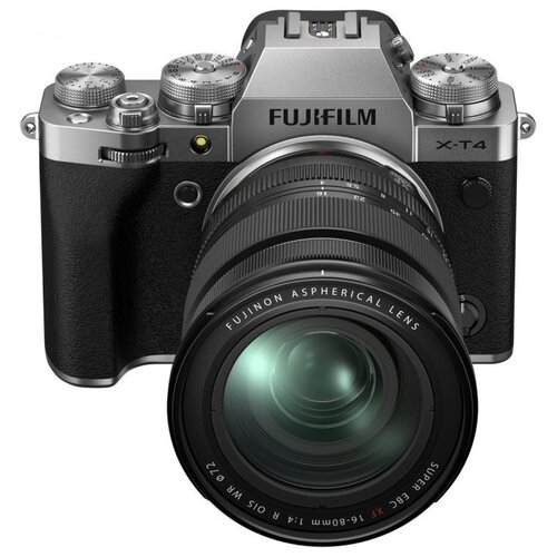 Фотоаппарат Fujifilm XT4 Kit silver Fujinon XF 1680mm F4 R OIS WR