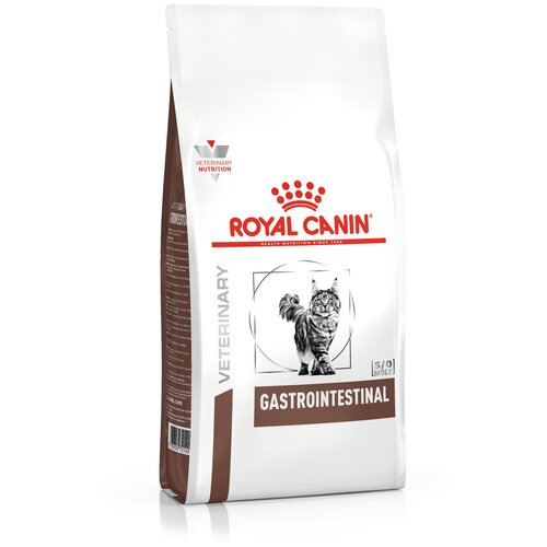 Сухой корм для кошек Royal Canin Gastrointestinal при нарушениях пищеварения, диетический, с птицей, 2 кг