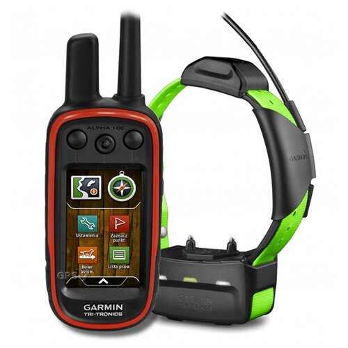 GPS Навигатор GARMIN Alpha 100 с ошейником TT15 01001041F2) гарантия 2 года, для леса, охоты, слежение за собакой