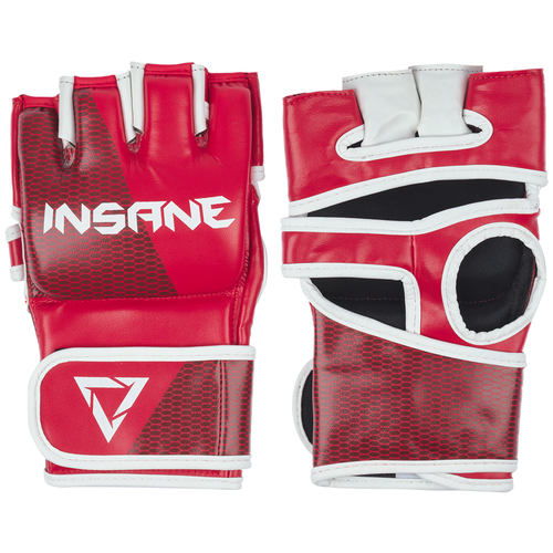 Перчатки для MMA INSANE EAGLE IN22MG300, ПУ, красный, L