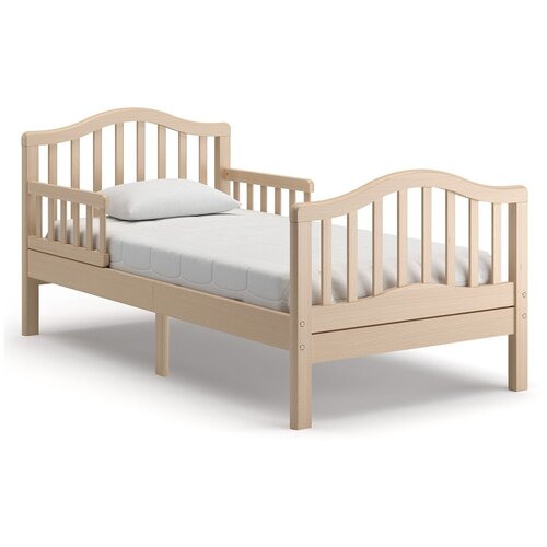 Кровать детская Nuovita Gaudio подростковая размер ДхШ 1675х875 см спальное место ДхШ 160х80 см цвет sbiancatoотбеленный