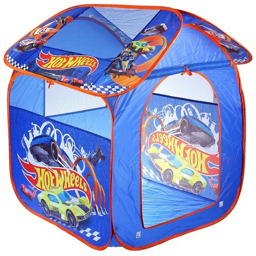 Палатка Играем вместе Hot Wheels домик в сумке GFAHWR синий