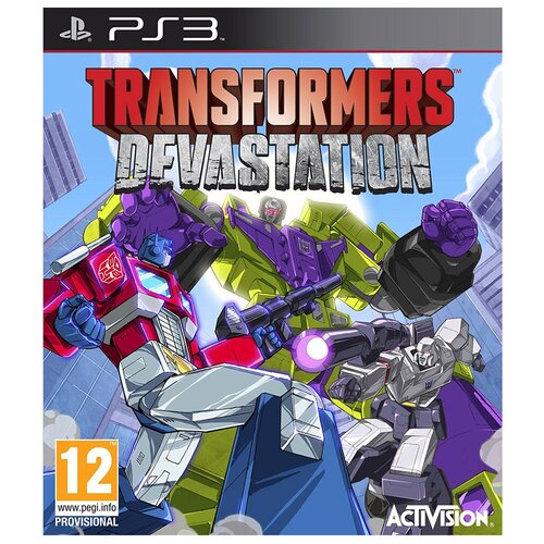 Игра для PlayStation 3 Transformers Devastation английский язык