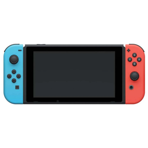Игровая приставка Nintendo Switch rev2 32 ГБ неоновый синийнеоновый красный