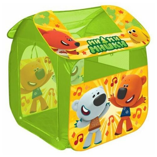 Палатка Играем вместе Мимимишки домик в сумке GFAMIMIR зеленый