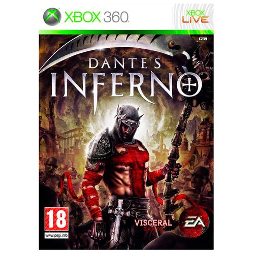 Игра для Xbox 360 Dantes Inferno английский язык