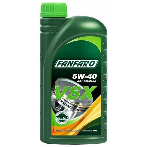 Синтетическое моторное масло FANFARO VSX 5W40