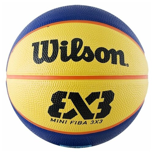 Баскетбольный мяч Wilson FIBA 3x3 Replica Mini р 3 синийжелтый