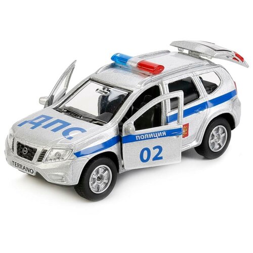 Машина Nissan Terrano Полиция 12 см металлическая инерционная