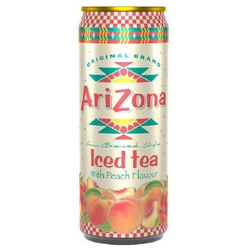 Холодный чай Arizona Peach со вкусом персика