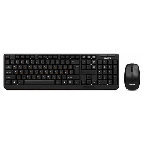 Клавиатура и мышь SVEN Comfort 3300 Wireless Black USB