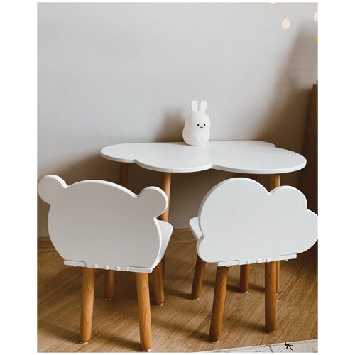 Стол детский Happy Baby Oblako Table 91005 80x50 см белый