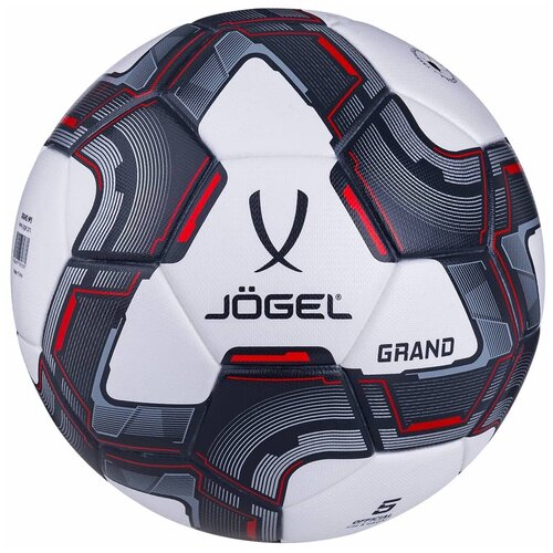 Мяч футбольный Jgel Grand 5, белый BC20), рр 5