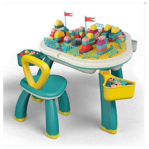 Набор детской мебели с конструктором Mingta MT82338235 столстул)
