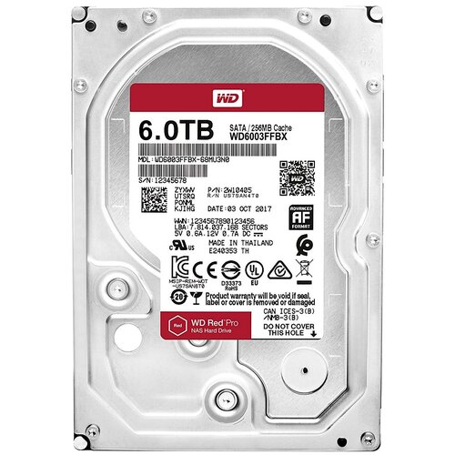 Жесткий диск Western Digital WD Red Pro 6 TB WD6003FFBX