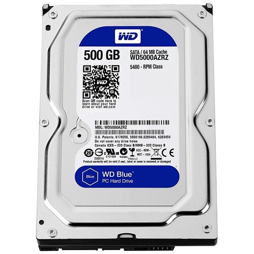Жесткий диск Western Digital WD Blue 500 GB WD5000AZRZ