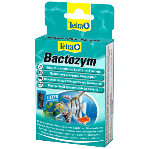 Tetra Bactozym средство для запуска биофильтра 10 шт