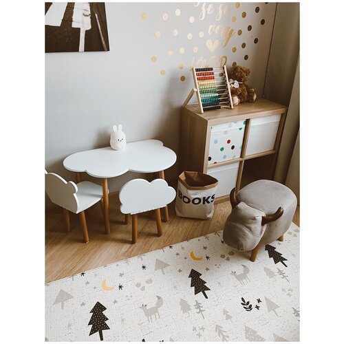Стол детский Happy Baby Oblako Table 91005 80x50 см белый