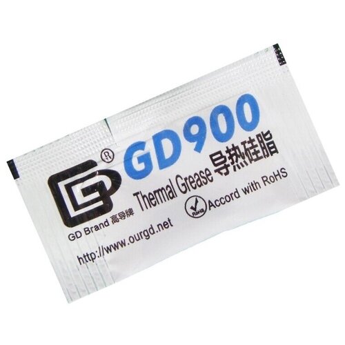 Теплопроводящая паста 4.8 ВтмК) MB05 0.5 грамм в пакетике, GD900
