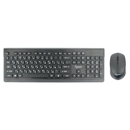Клавиатура и мышь Gembird KBS7200 Black USB