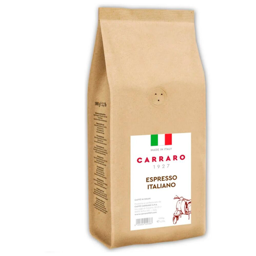 Кофе в зернах Carraro Espresso Italiano 1 кг