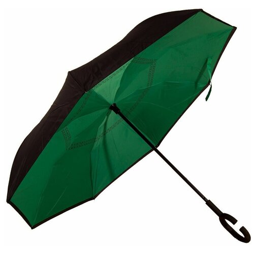 Умный Зонт обратного сложения  Антизонт, обратный зонт  МалиновыйЧерный