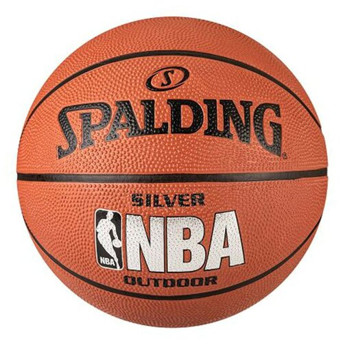 Баскетбольный мяч Spalding NBA Silver р 6 оранжевый