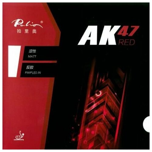 Накладка для настольного тенниса PALIO AK 47 RED SPONGE