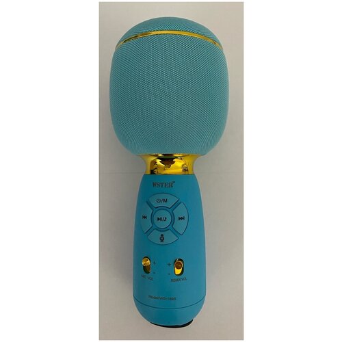Караоке микрофон со встроенной колонкой WSTER WS1885селфибеспроводной Bluetoothфункция изменения голосаНовинка
